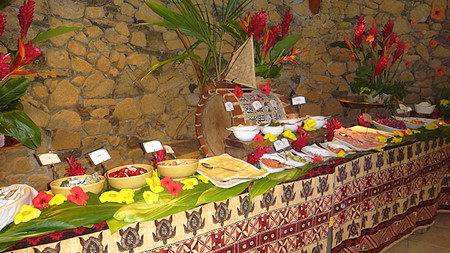 Hilton Bora Bora Breakfast