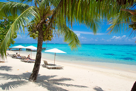 hilton Moorea beach